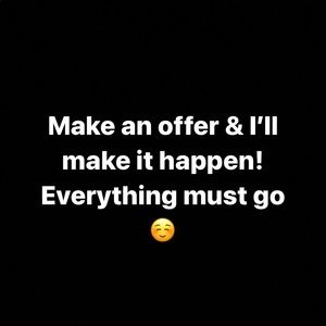 Everything! Let’s make it happen ☺️